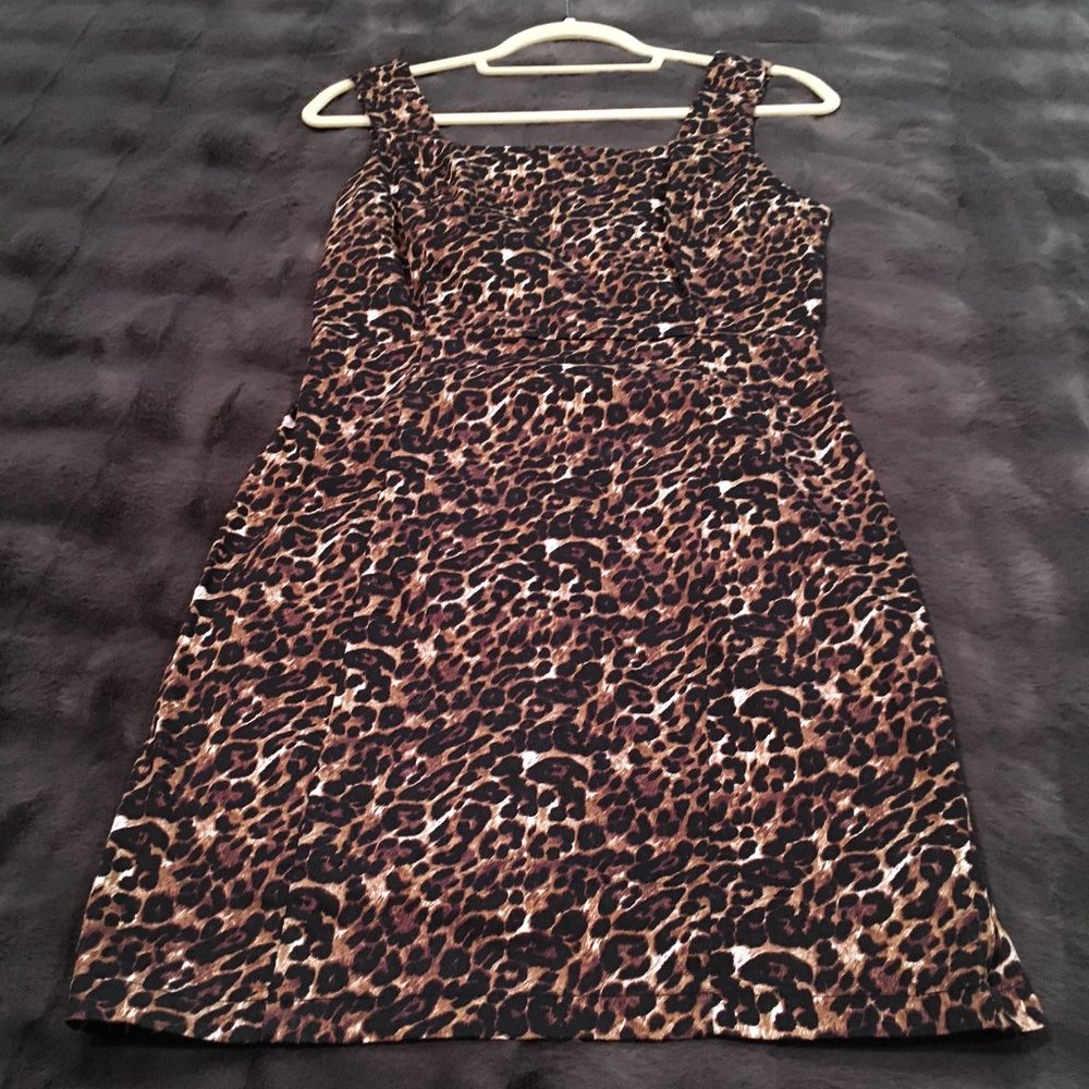 Leopard Print Dress (Medium) - Forever 21